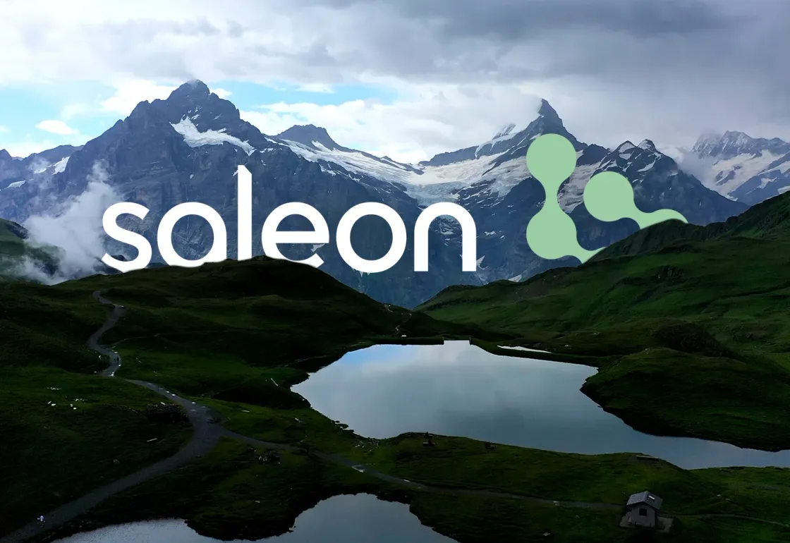 Saleon — Website · energy storage, web design project by Christopher Rapp